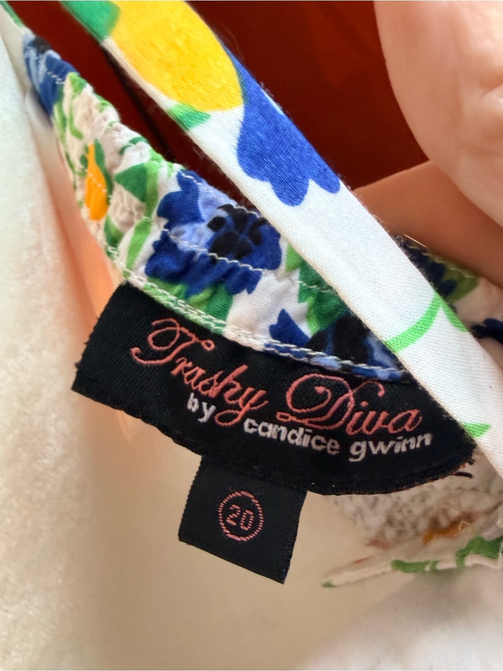 Trashy Diva Ruby mini Wildflowers dress size 20 - Picture 4 of 4